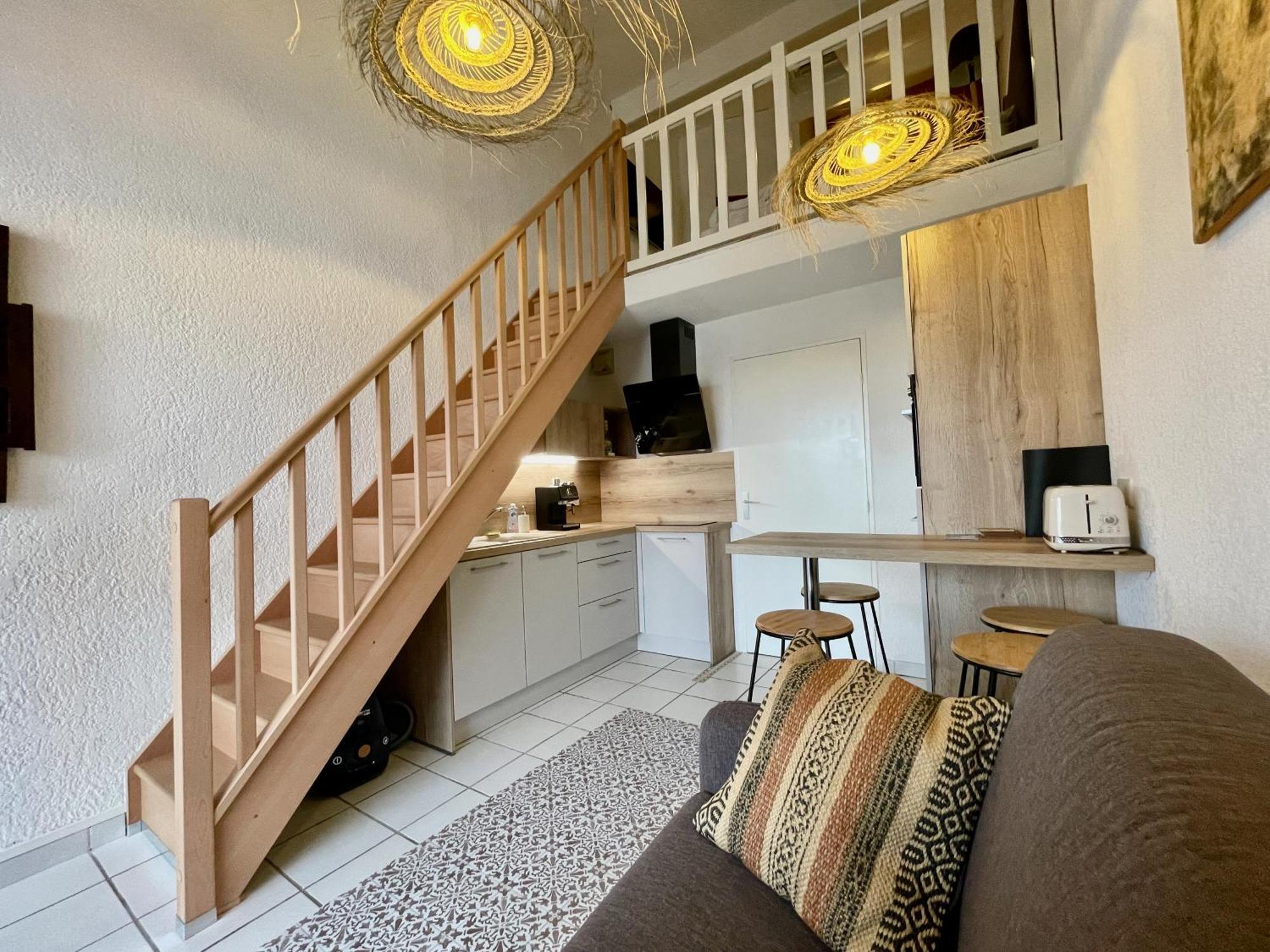 Golfes Clairs - Duplex Climatise - Wifi Apartment Аржеле-сюр-Мер Екстериор снимка
