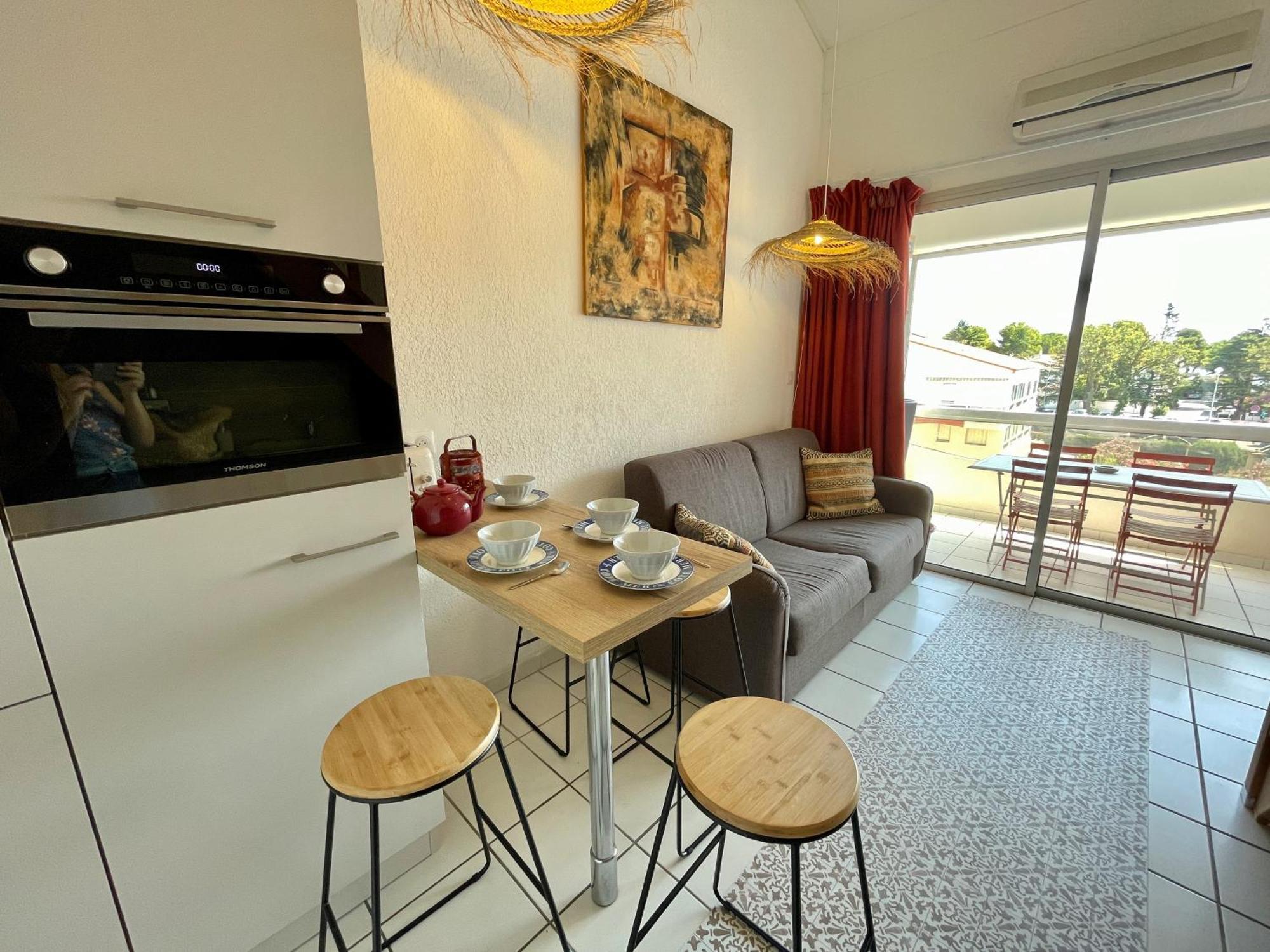 Golfes Clairs - Duplex Climatise - Wifi Apartment Аржеле-сюр-Мер Екстериор снимка